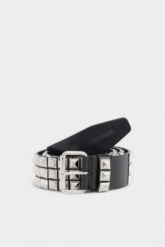 Allover Studs Buckle Belt