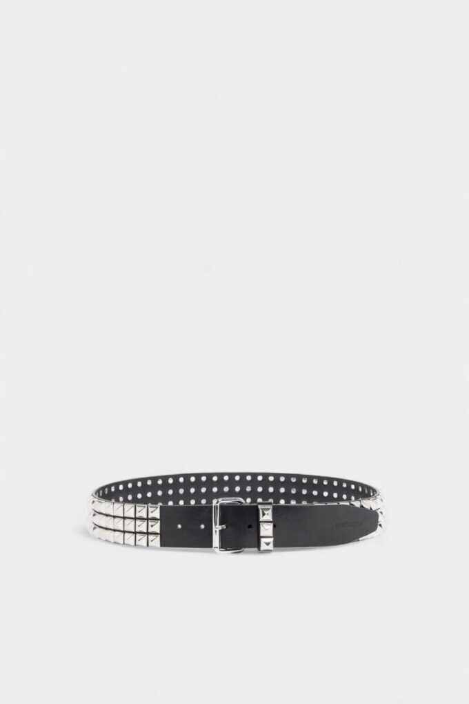 Allover Studs Buckle Belt