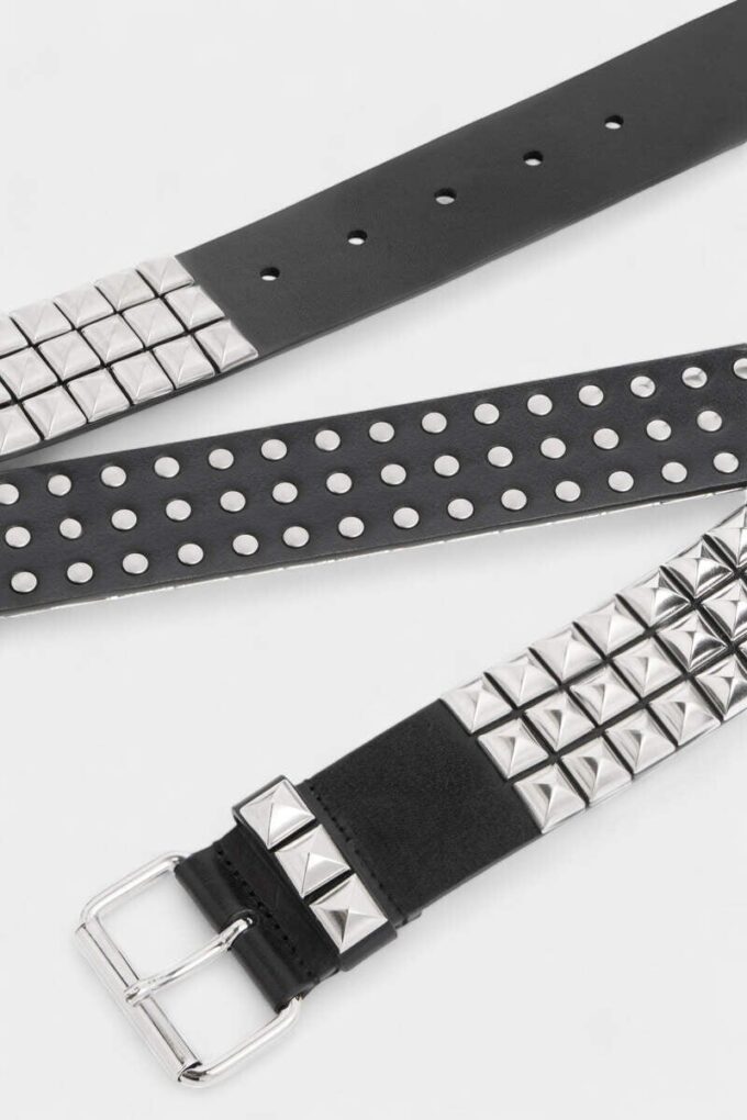 Allover Studs Buckle Belt