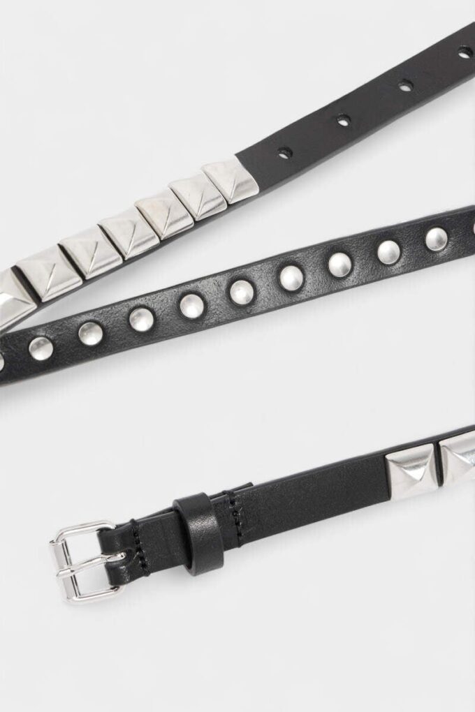 Allover Studs Buckle Belt