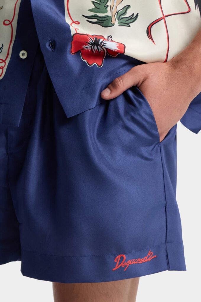 Aloha Souvenir Pull up Shorts