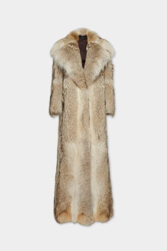 Archive Coyote Faux Fur Coat