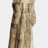 Archive Coyote Faux Fur Coat