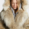 Archive Coyote Faux Fur Coat