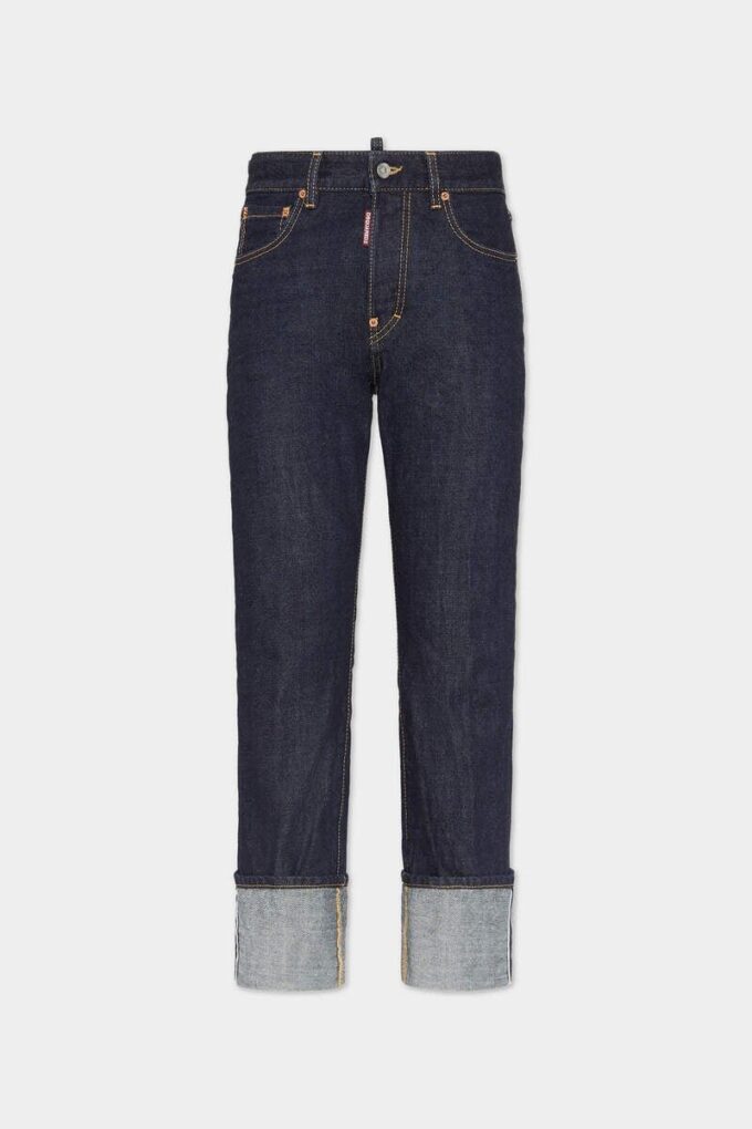 Authentic Denim Wash Tomboy Jeans