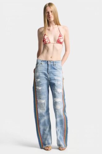 Be Proud Wash Loose Twist Jeans