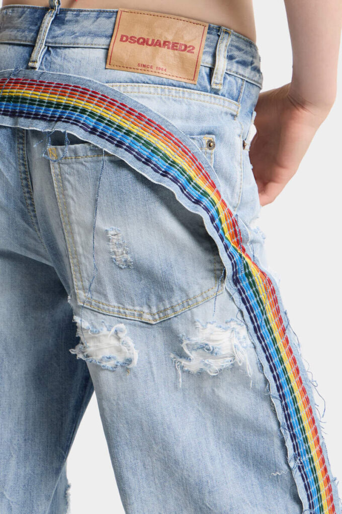 Be Proud Wash Loose Twist Jeans