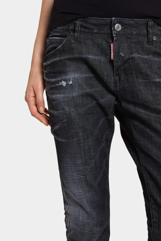 Black Easy Wash Cool Girl Jeans