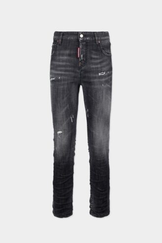 Black Fog Wash Teddy Jeans