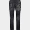 Black Fog Wash Teddy Jeans