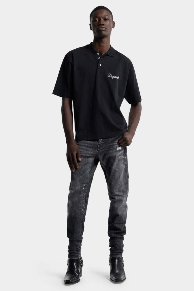 Black Fog Wash Teddy Jeans