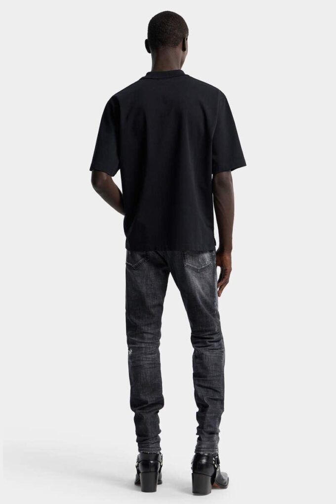 Black Fog Wash Teddy Jeans