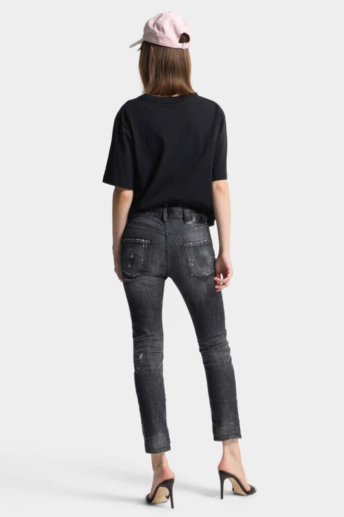 Black Fog Wash Teddy Jeans