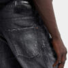 Black Fog Wash Teddy Jeans