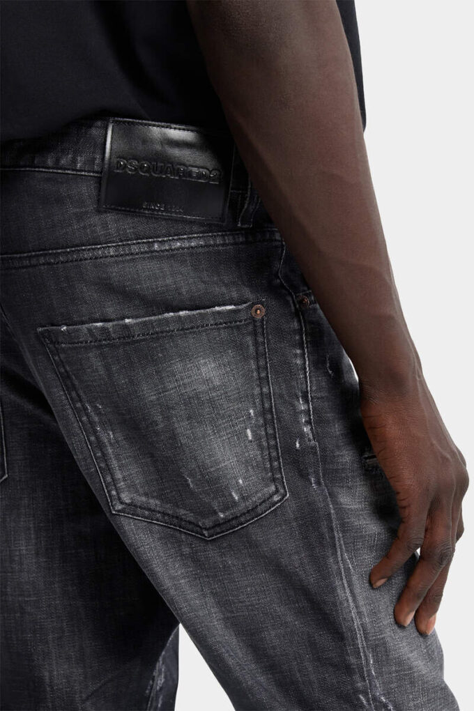 Black Fog Wash Teddy Jeans