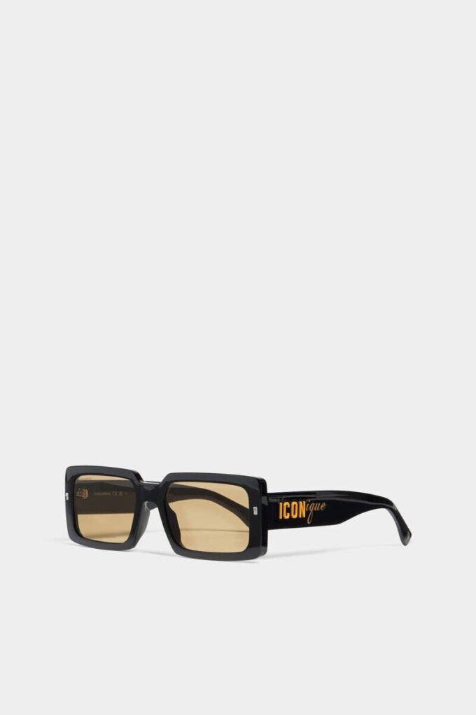 Black Iconique Light Brown Sunglasses