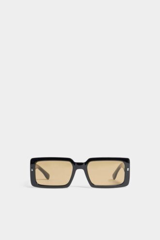 Black Iconique Light Brown Sunglasses