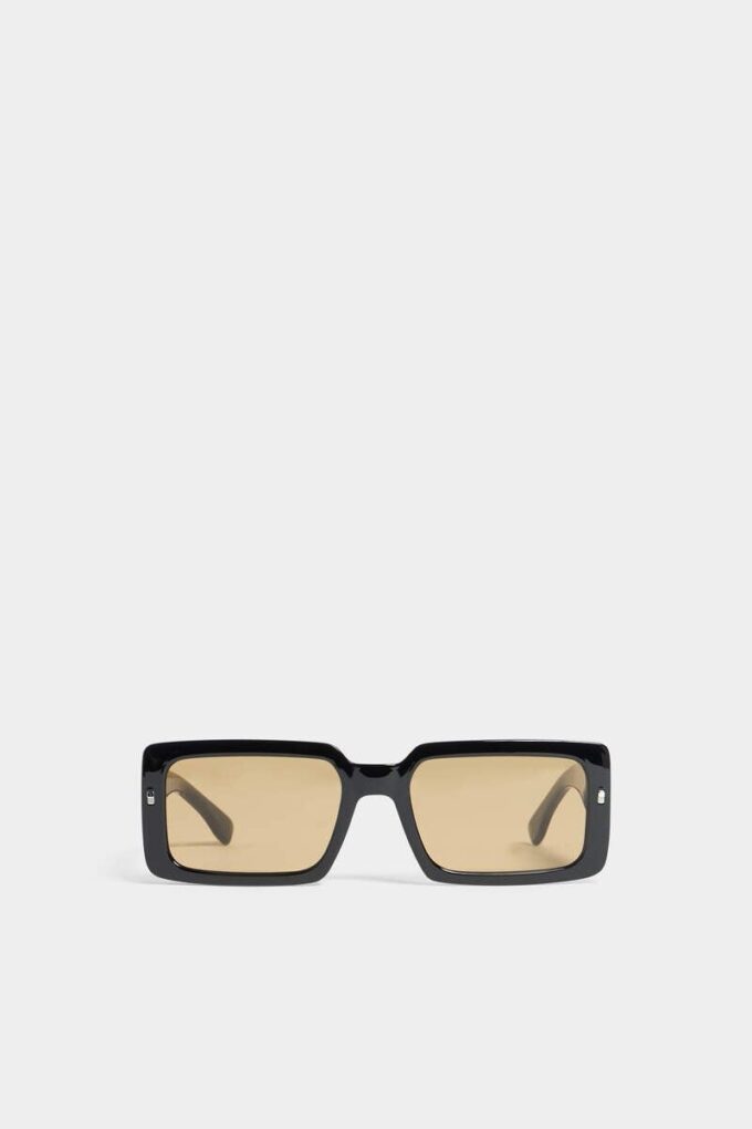 Black Iconique Light Brown Sunglasses