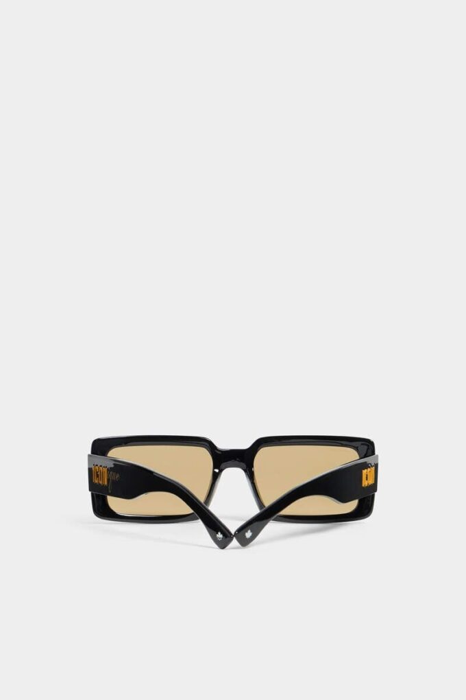 Black Iconique Light Brown Sunglasses