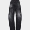 Black Wash D2 Twisted Jeans