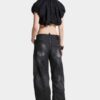 Black Wash D2 Twisted Jeans