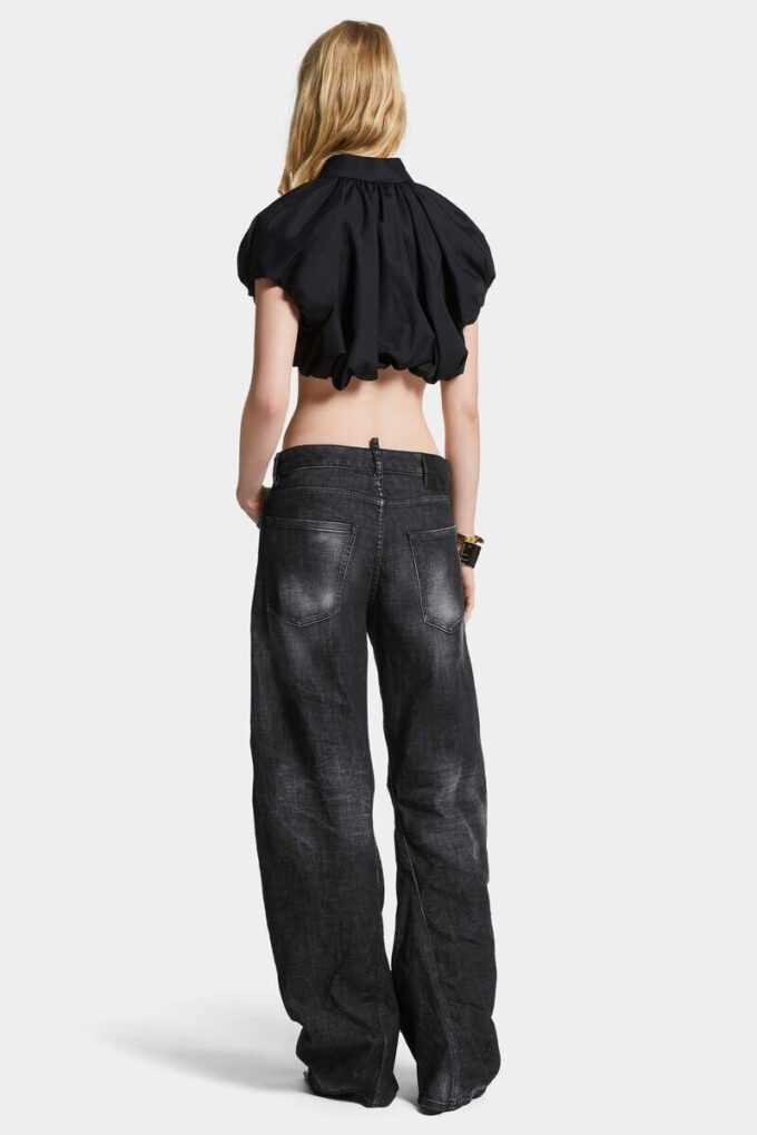 Black Wash D2 Twisted Jeans