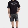 Black Wash Marine Shorts