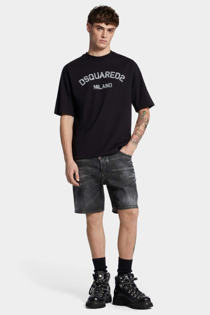 Black Wash Marine Shorts