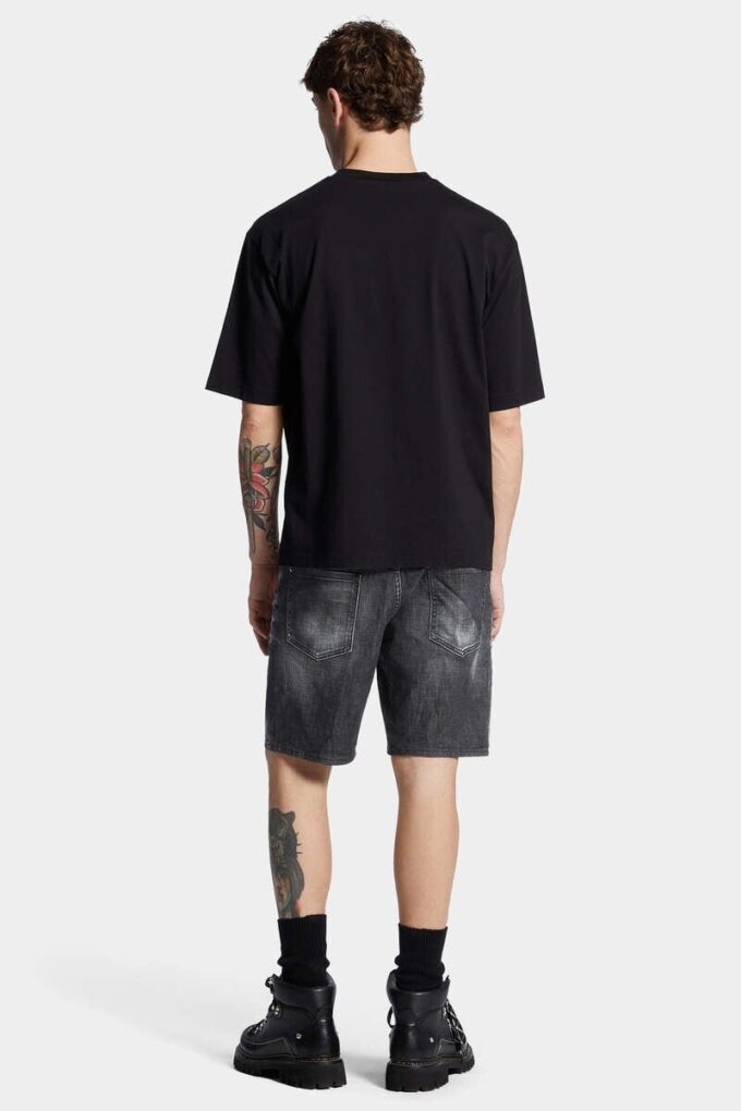 Black Wash Marine Shorts