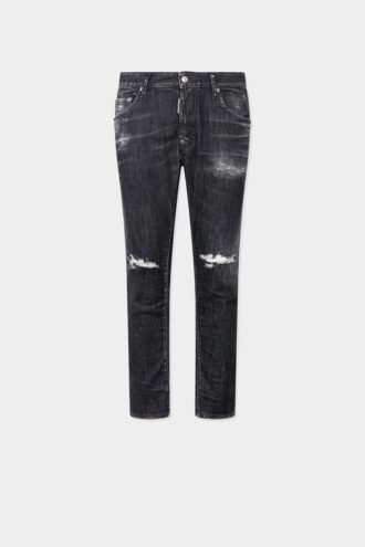 Black Wash Skater Jeans