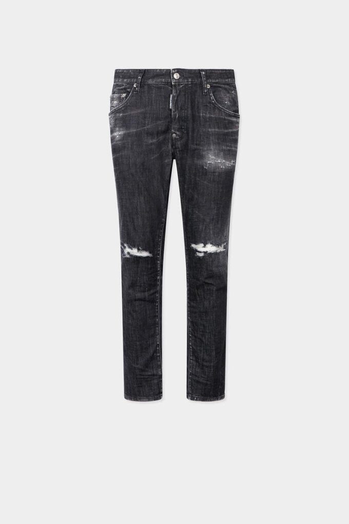 Black Wash Skater Jeans