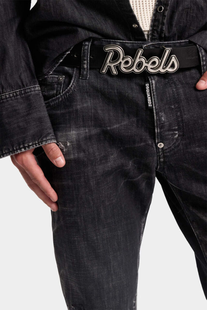 Black Wash Skater Jeans