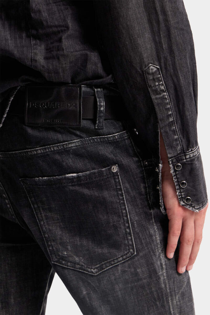 Black Wash Skater Jeans