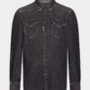 Black Wash Western Shirt