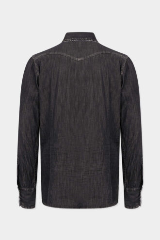Black Wash Western Shirt