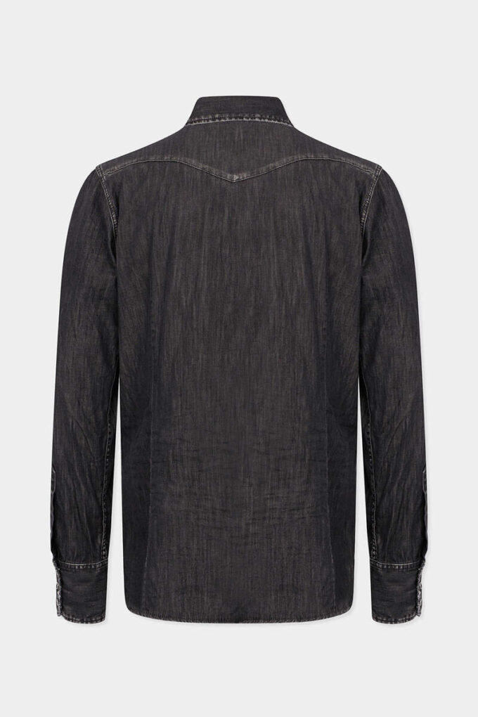 Black Wash Western Shirt