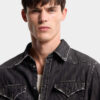 Black Wash Western Shirt