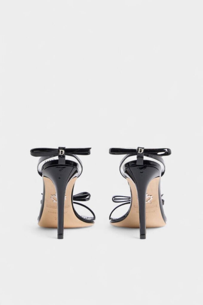 Bow Heeled Sandals