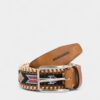 Braids & Beads Buckle Belt