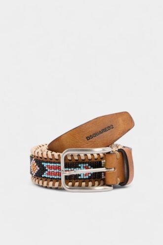 Braids & Beads Buckle Belt