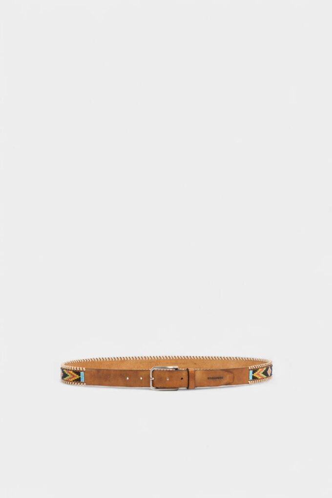 Braids & Beads Buckle Belt
