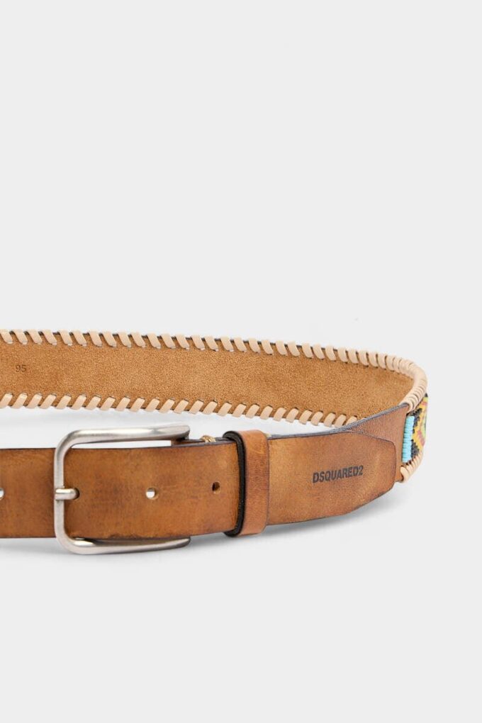 Braids & Beads Buckle Belt