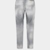 Brushed Grey Wash Slim Twist Jeans