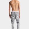 Brushed Grey Wash Slim Twist Jeans