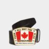 Canadian Flag Plaque Belt