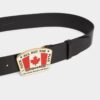 Canadian Flag Plaque Belt