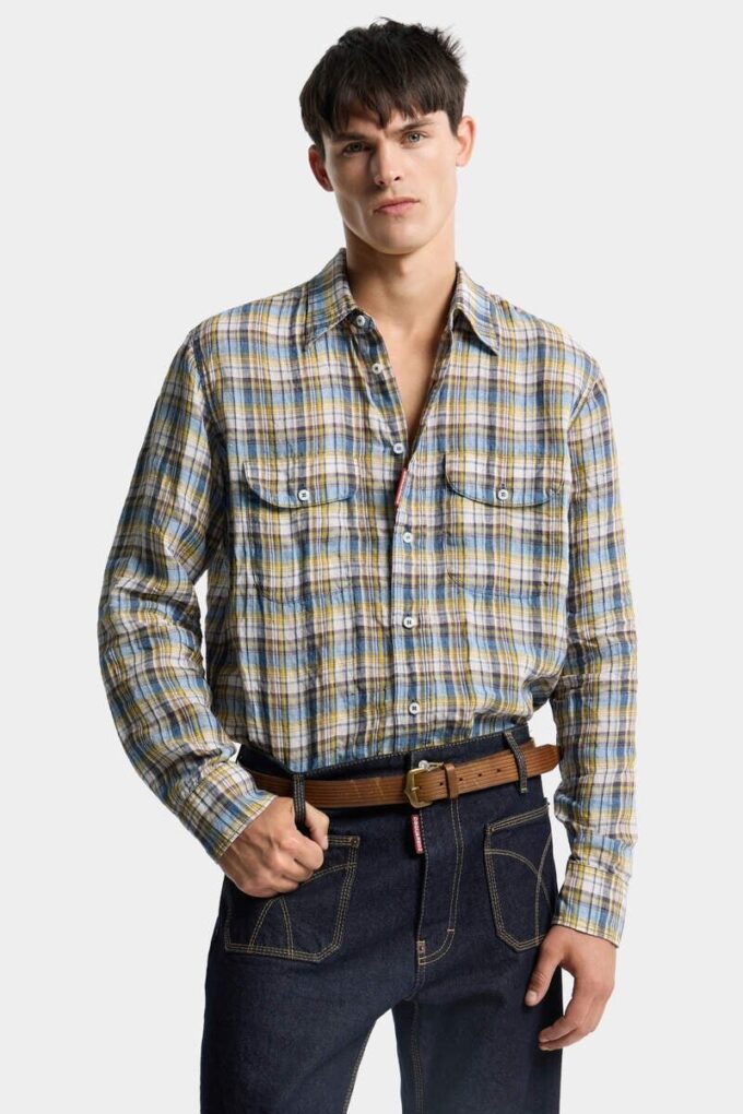 Canadian Vintage Linen Shirt