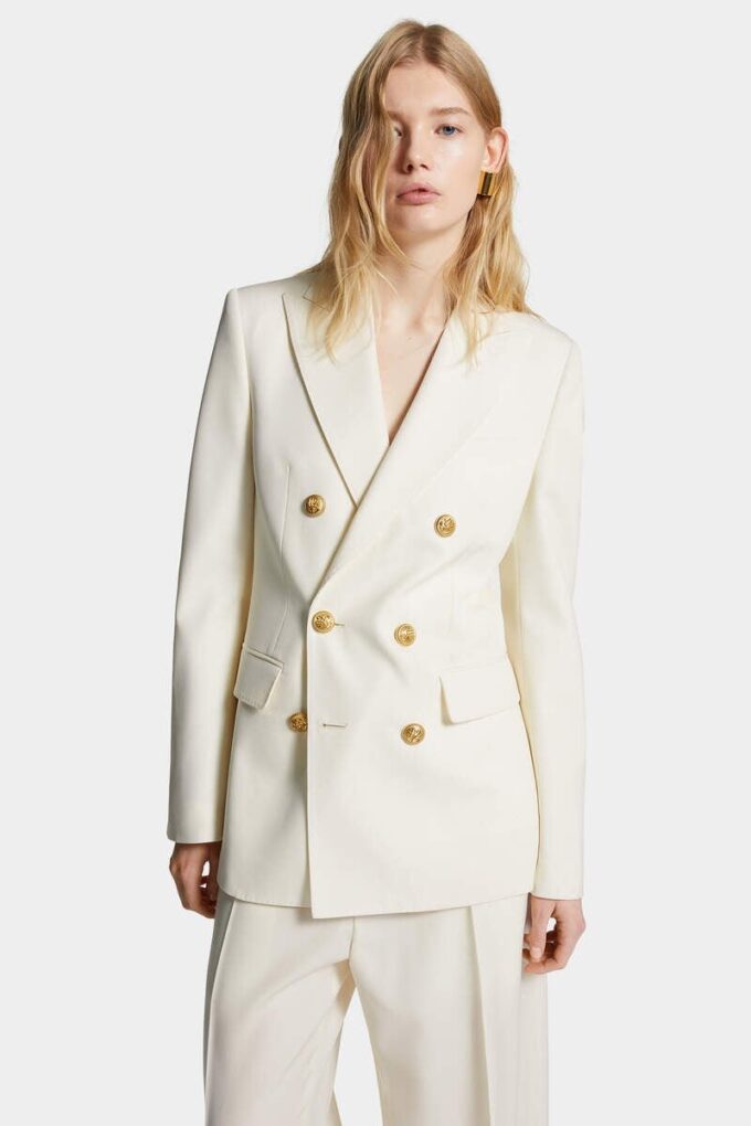 Carolyn Double Breasted Peak Jacket