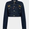 Cimosa Authentic Japanese Cropped Boxy Jean Jacket