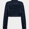 Cimosa Authentic Japanese Cropped Boxy Jean Jacket